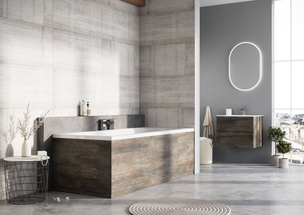 Metallic End Bath Panel 800mm