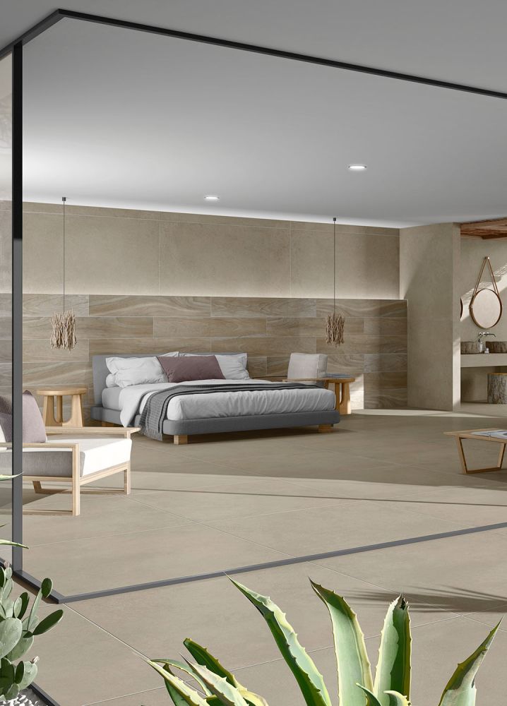 Hamburg Greige Matt Porcelain Tile 600x600mm