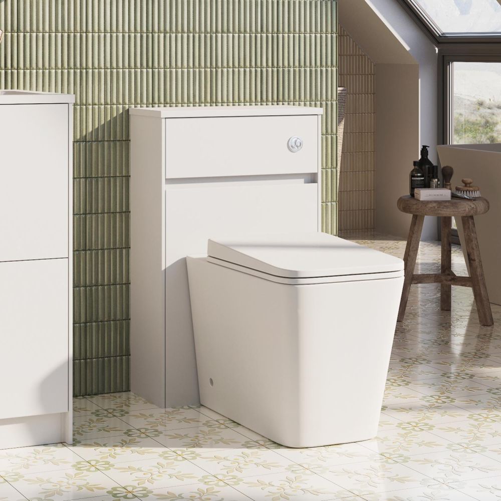 Bolero Matt White WC Unit