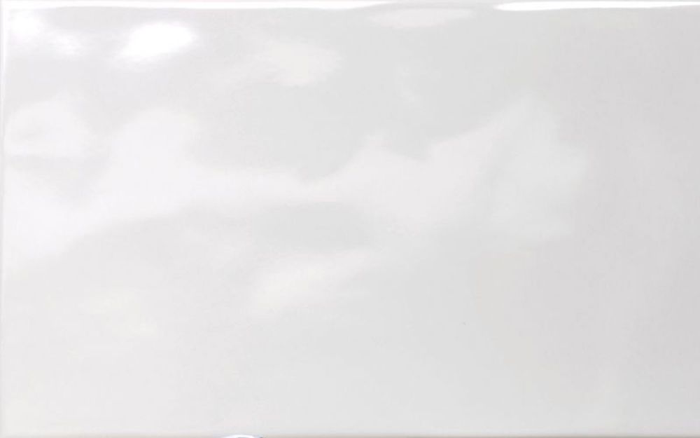 Blanco Bumpy White Glossy Ceramic Wall Tile 250x400mm