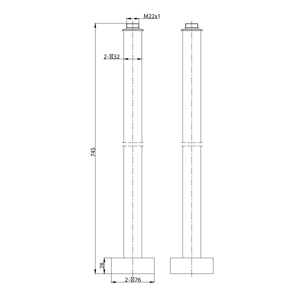 Warwick Brushed Nickel Traditional Bath Shower Mixer Tap on Standpipes