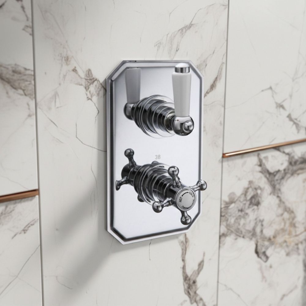 Cambridge Chrome Single Outlet Concealed Shower Valve