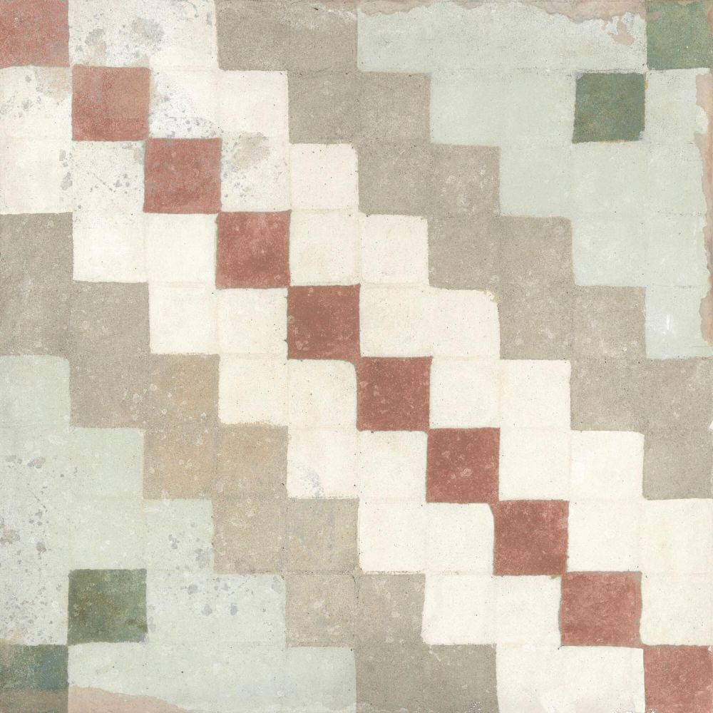 Machu Ruzafa Matt Porcelain Patterned Tile 223x223mm