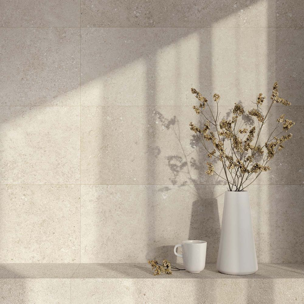 Cragstone Sand Textured Matt Ceramic Tile - 1000x333mm