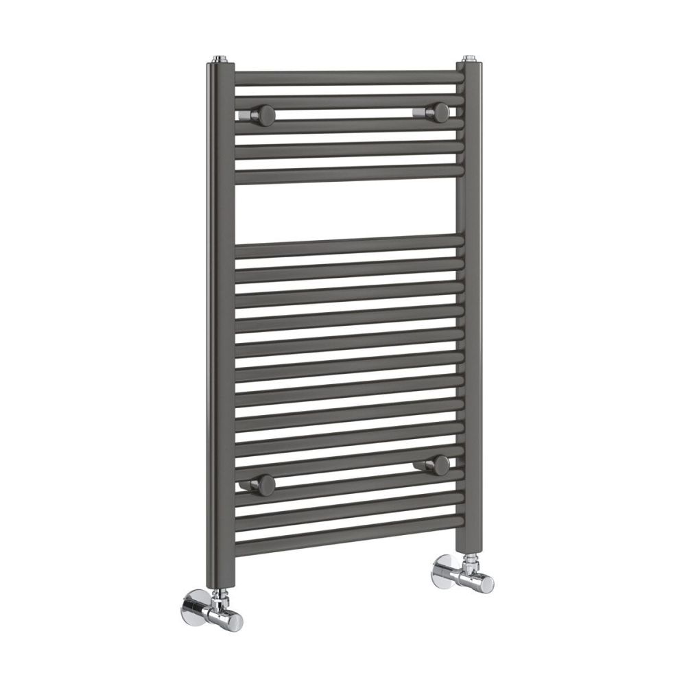 Neptune Anthracite Heated Towel Rail 770x600mm