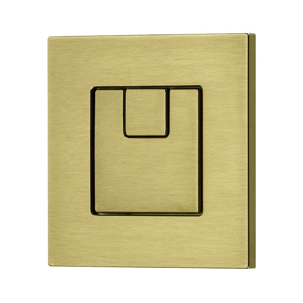 Apache Gold Square Dual Flush Button for Apache Concealed Cistern