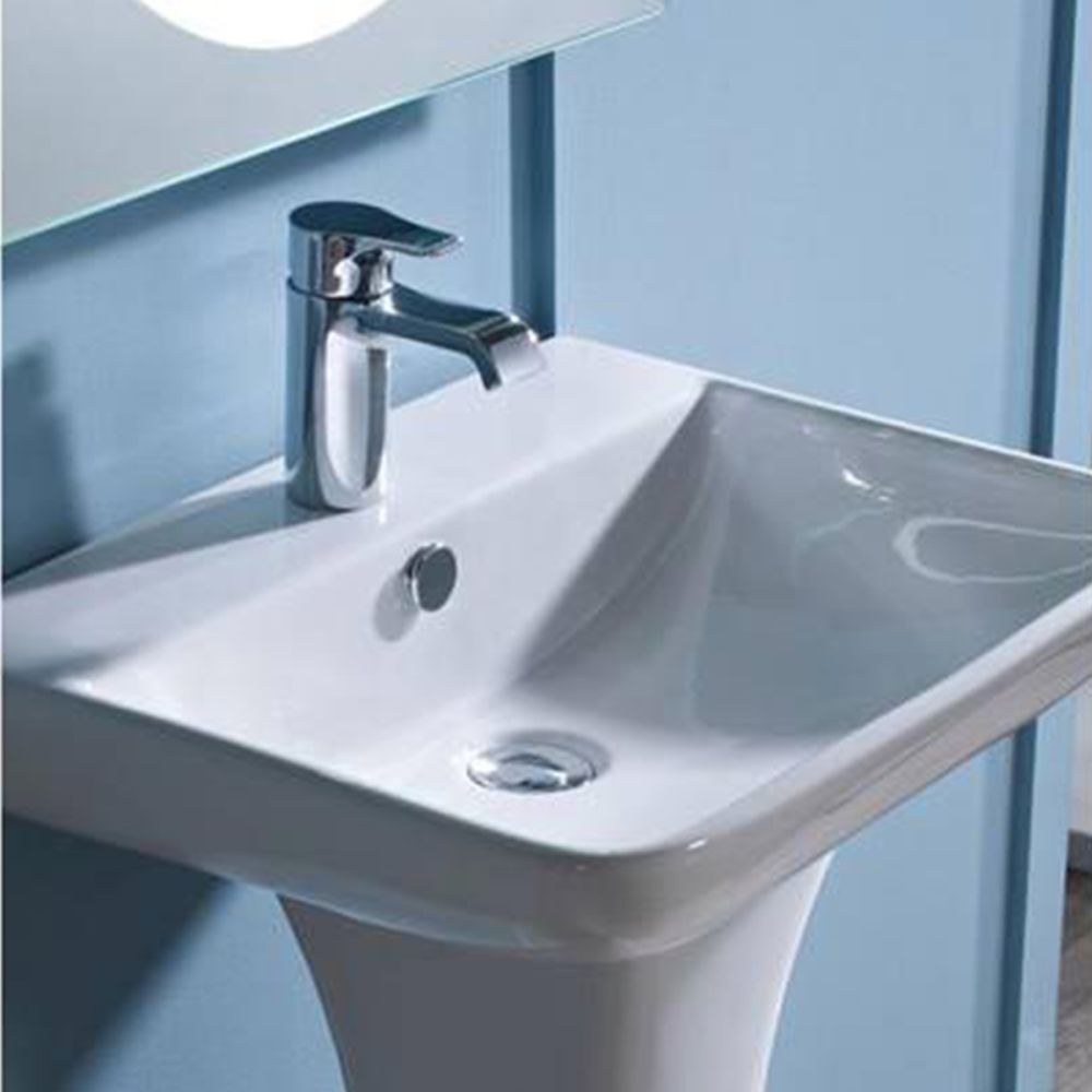 Tavistock Structure Slim Full Pedestal Basin