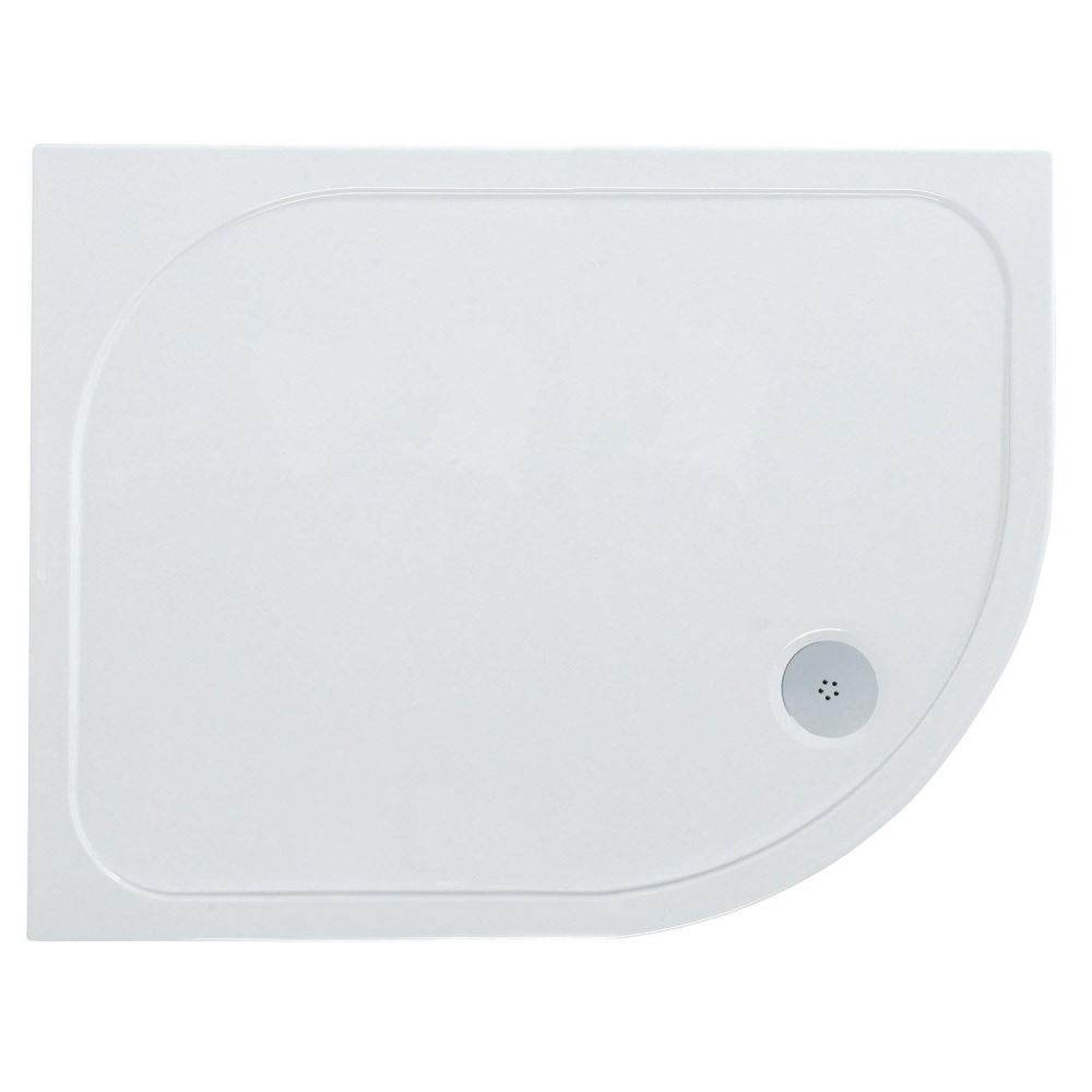 Low Profile Right Hand Offset Quadrant Shower Tray 1000x900mm