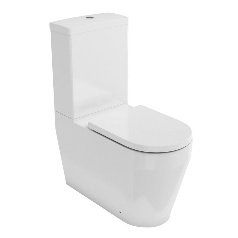 Britton Stadium Close Coupled Toilet with Soft Close Seat