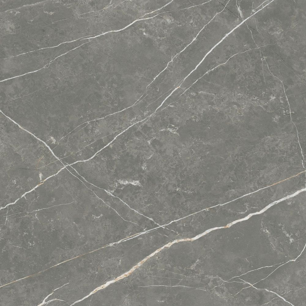 Enigma Graphite Polished Porcelain Tile 600x600mm