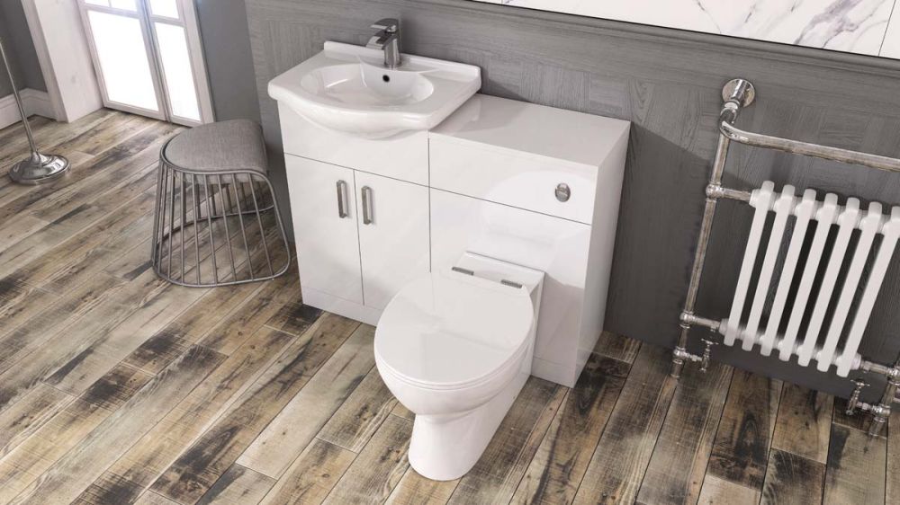 Apex Gloss White WC Unit