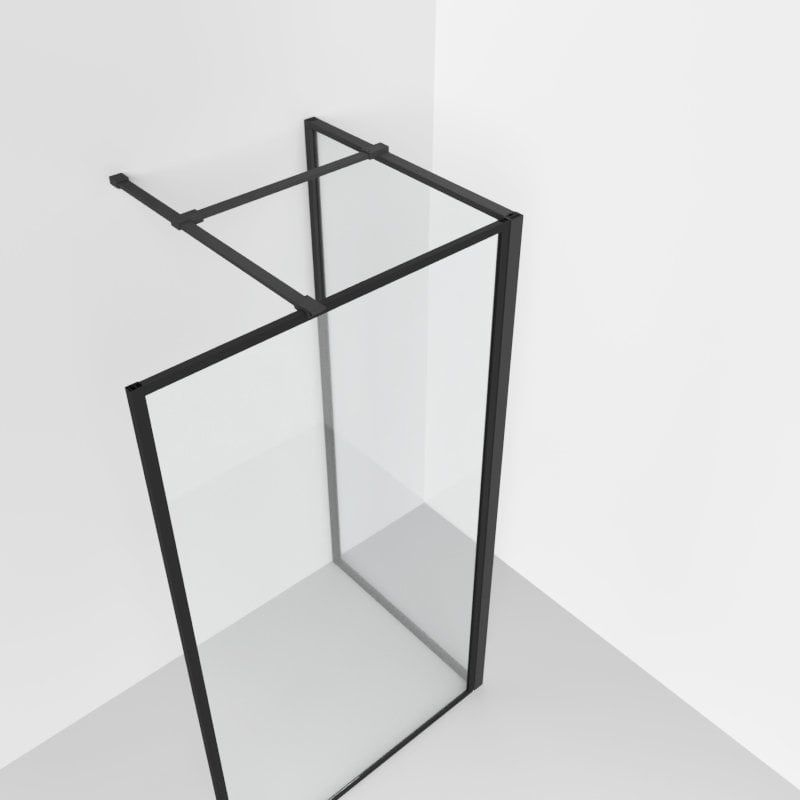 Amien Chrome Shower Screen Corner Post