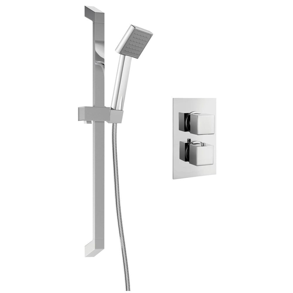 Single Outlet Concealed Valve & Square Slide Rail Kit