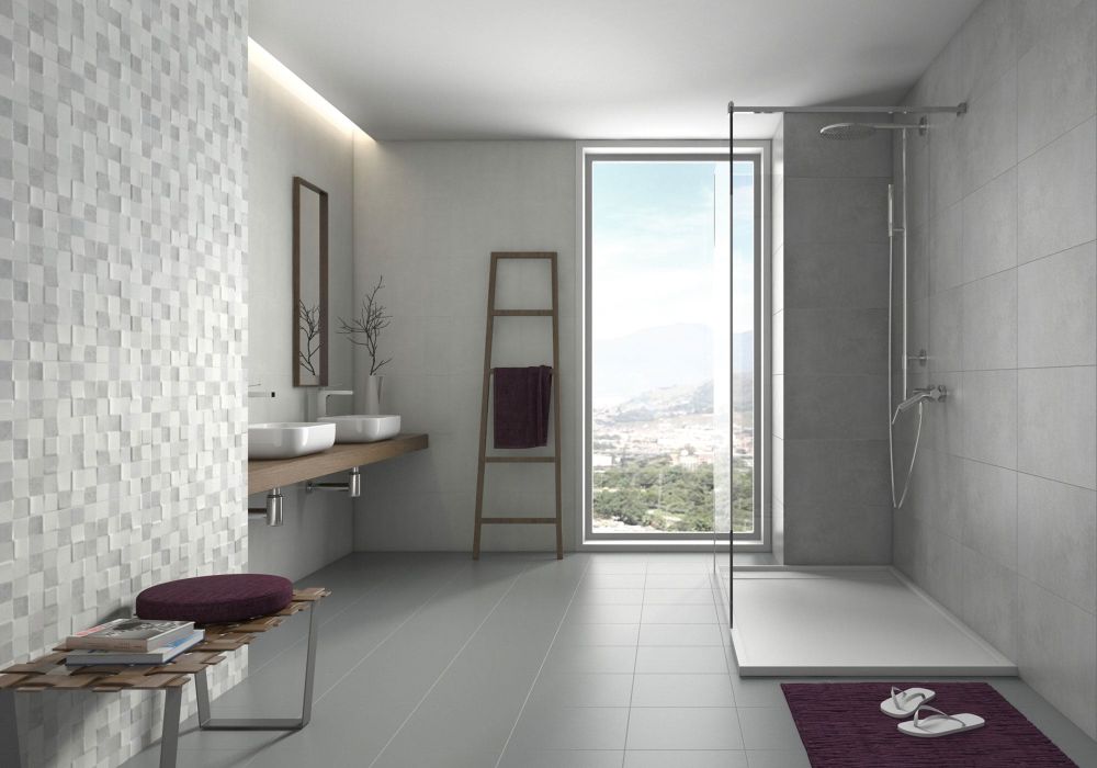 Studis Gris Mosaic Ceramic Tile
