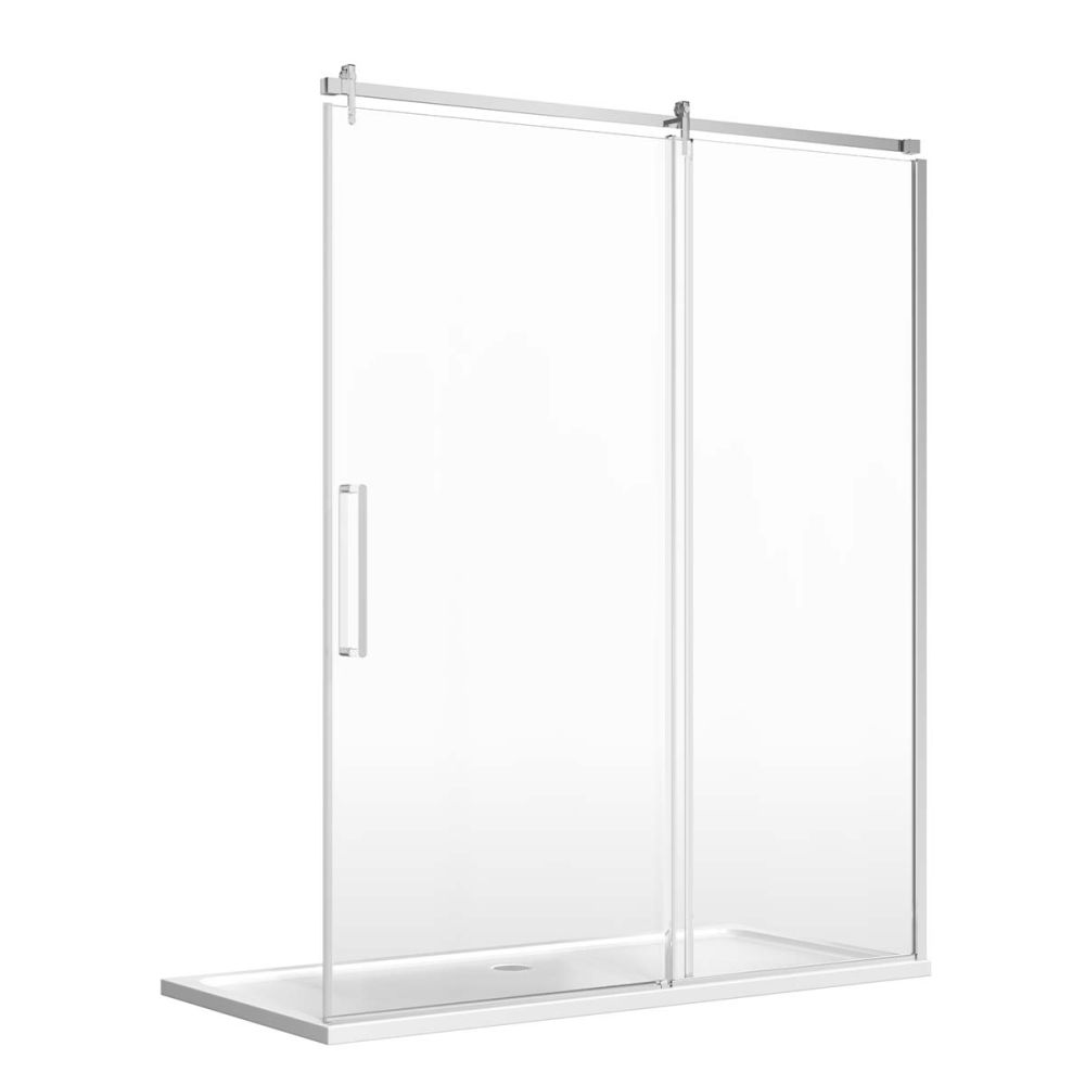 Ryland Chrome Sliding Shower Door 1700mm
