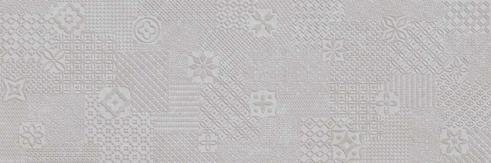 Houston Matt Grey Decor Ceramic Tile 1200x400mm