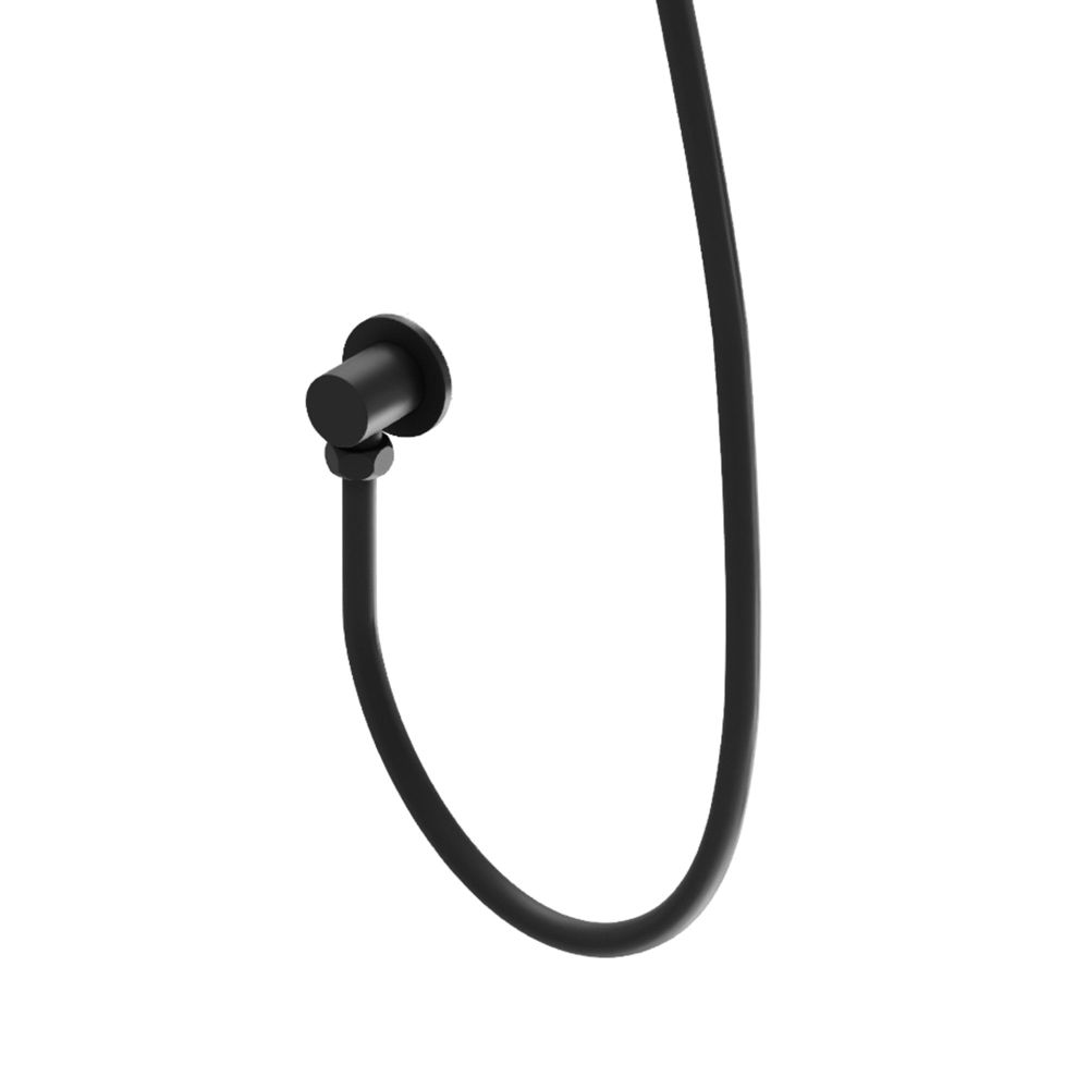 Elora Matt Black Wall Outlet