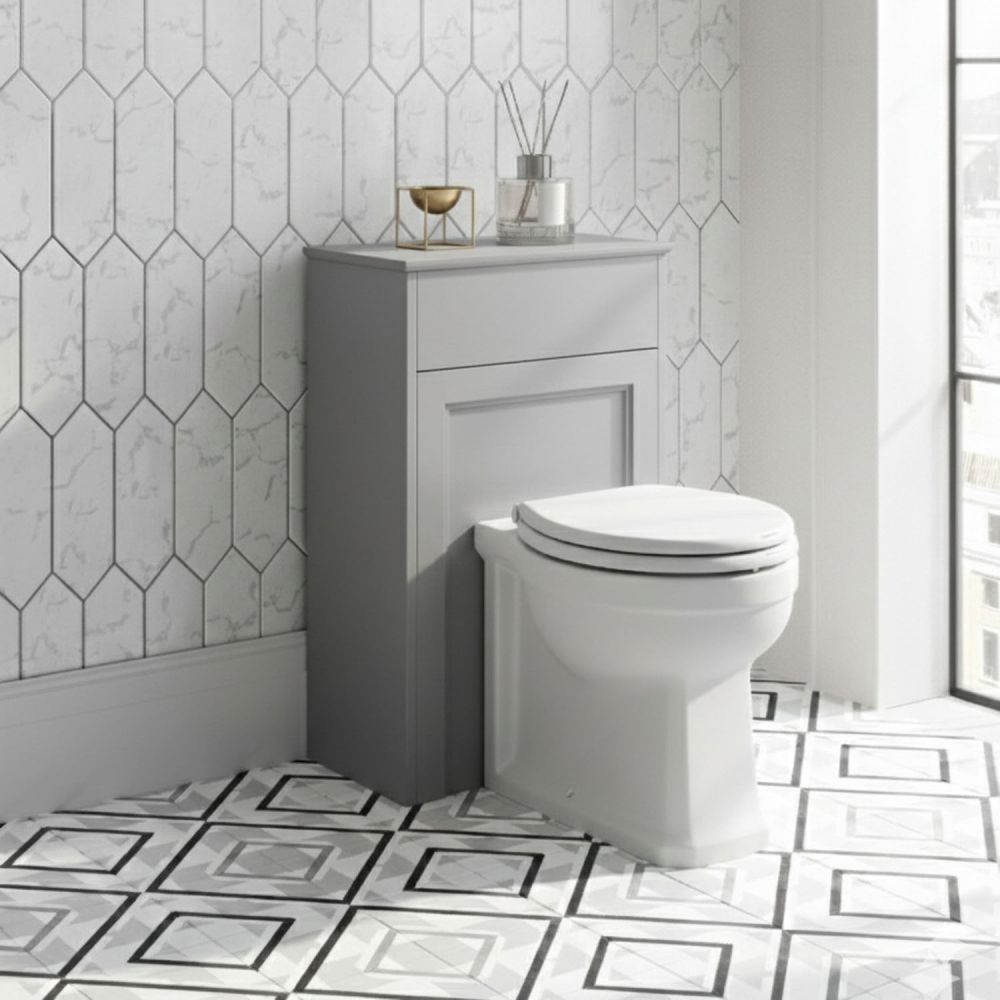 Traditional Light Grey WC Unit