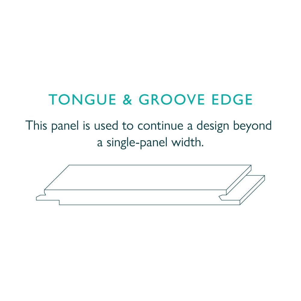 Tongue & Groove Waterproof Shower Wall Panel