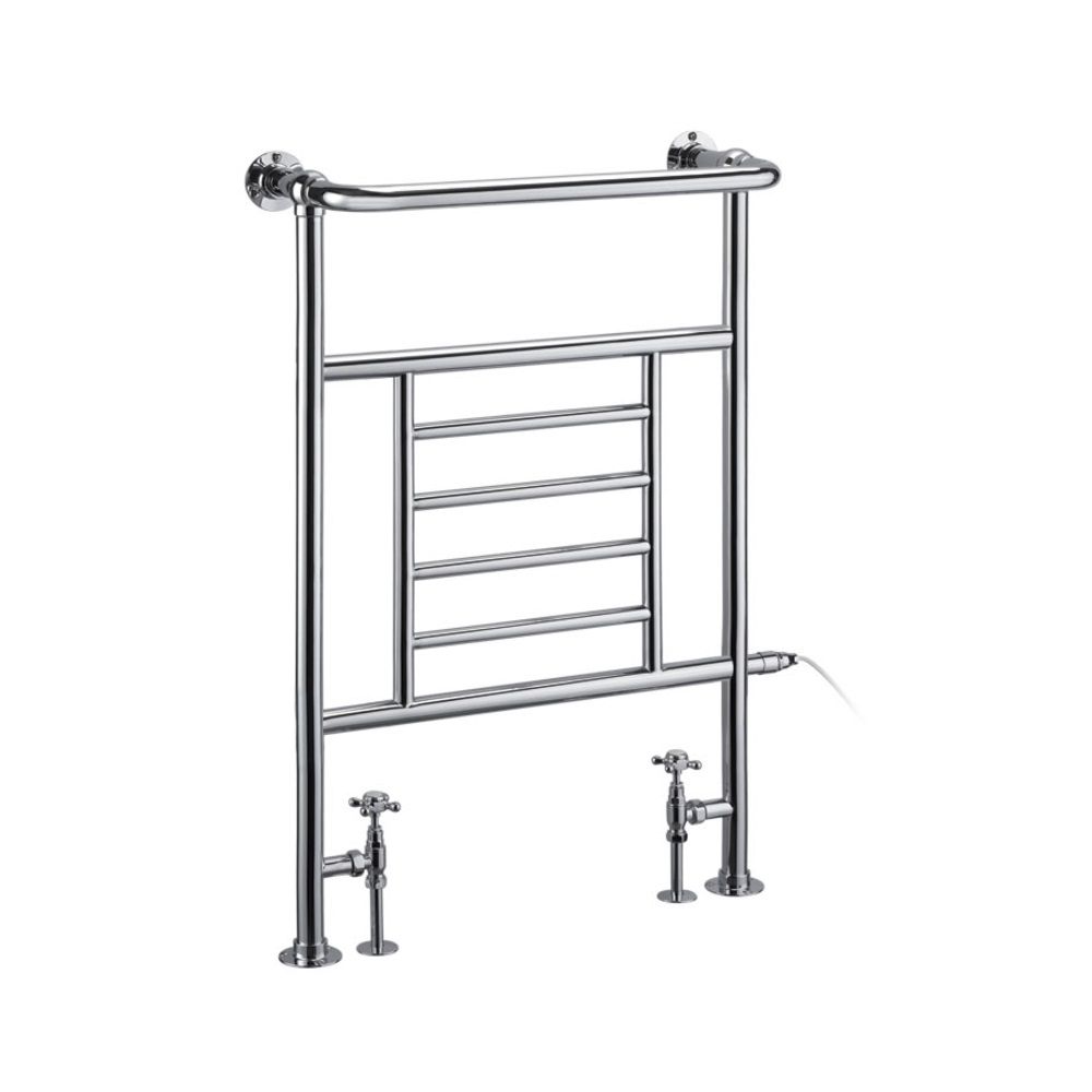 Burlington Vincent Chrome Heated Towel Rail 950x642mm