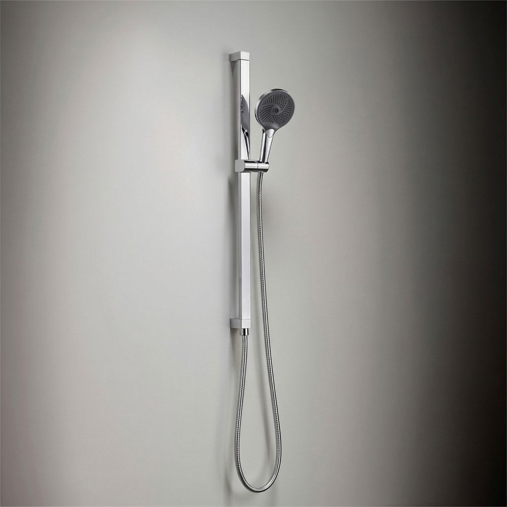 Manisa Chrome Shower Slide Rail Kit
