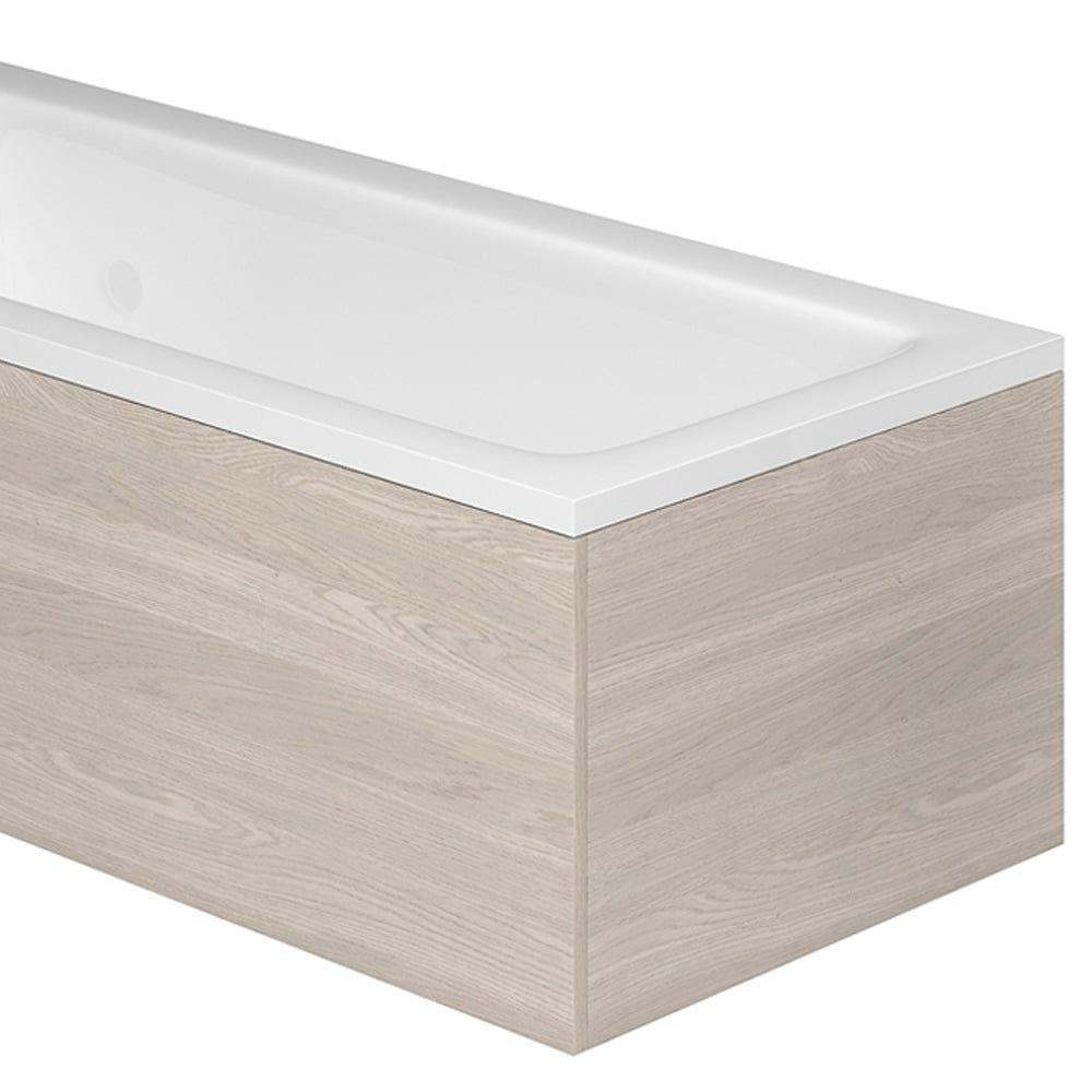 Nante Light Elm End Bath Panel 800mm