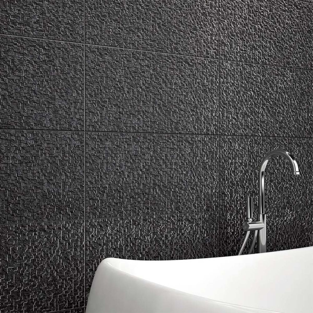 Glimmer Cobalt Porcelain Tile 333x650mm