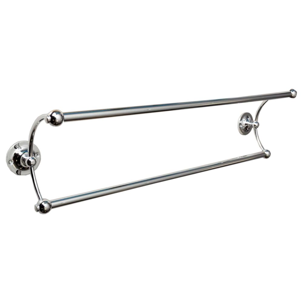 Cambridge Chrome Double Towel Rail