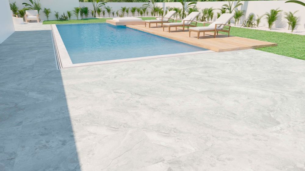 Delilah Cloud Matt Porcelain Tile 600x1200mm