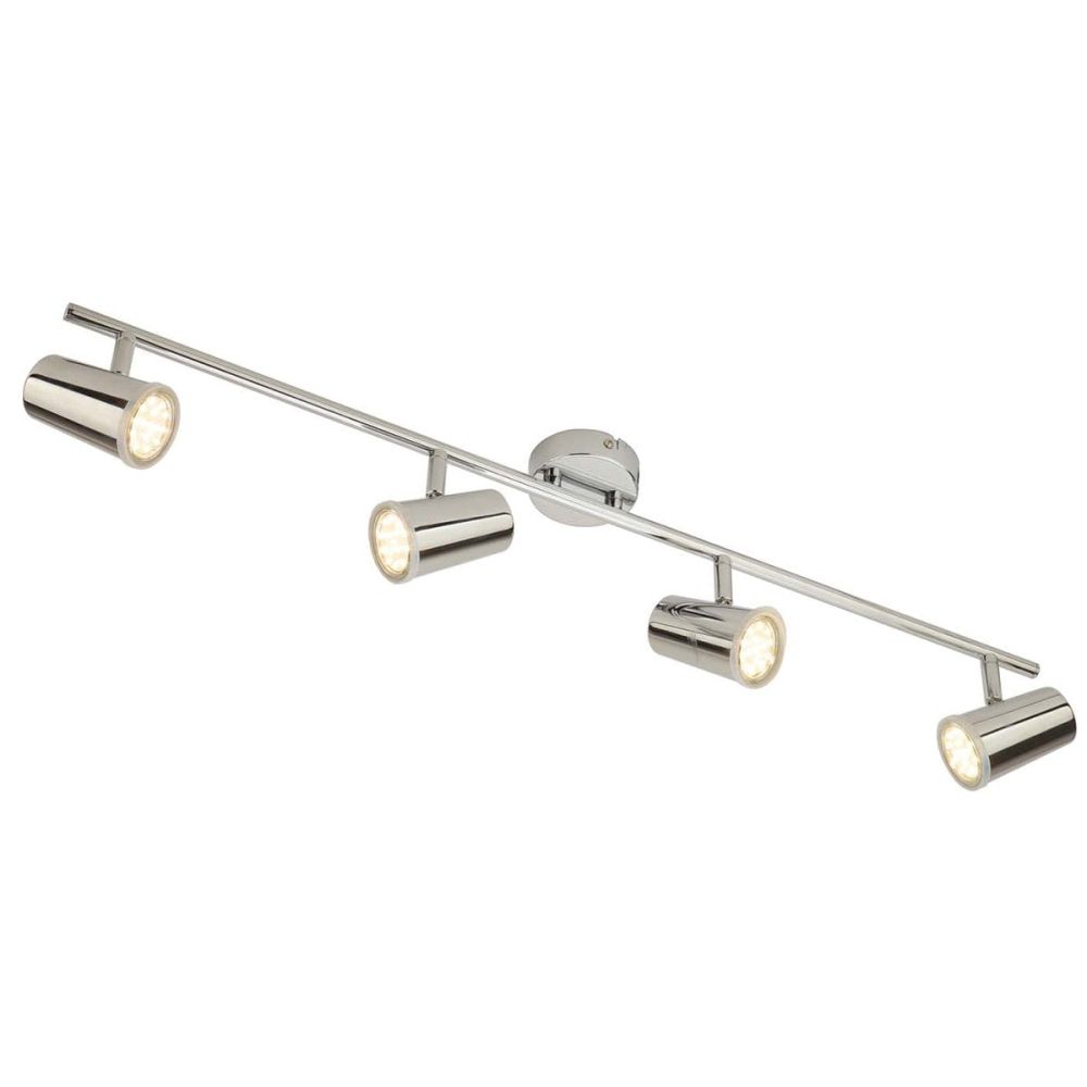 Florida Chrome 4 Spotlight Ceiling Bar