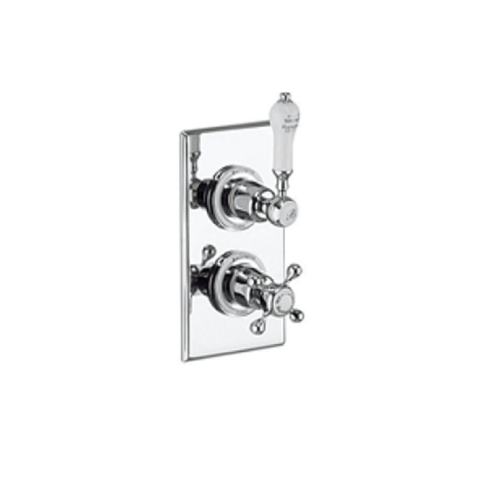 Burlington Bathrooms Trent Thermostatic Single Outlet Concealed Shower Valve