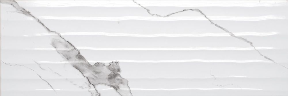 Scalpello Marble Wave Ceramic Gloss Tile 250x750mm
