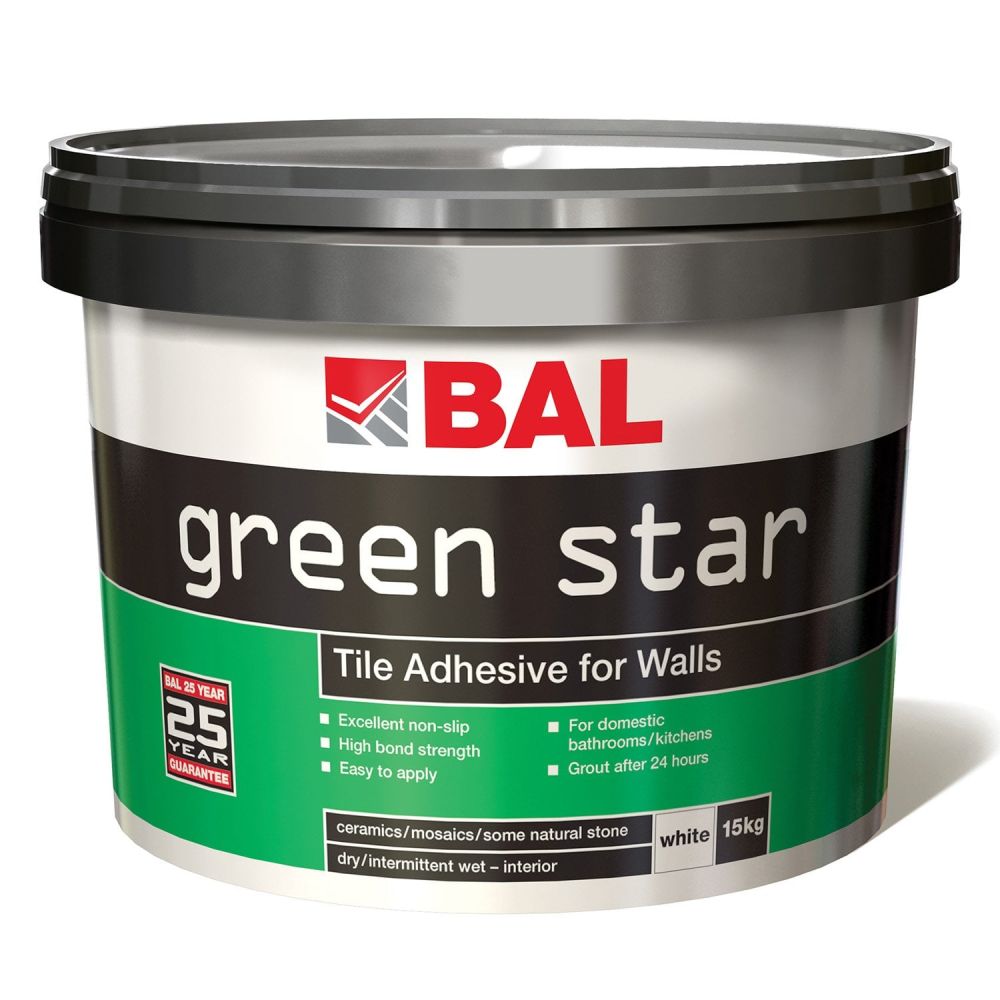 BAL Green Star Ready Mixed Adhesive 15kg