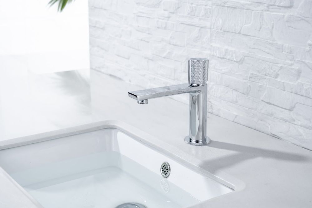 Coach Chrome Basin Mixer Tap & Waste