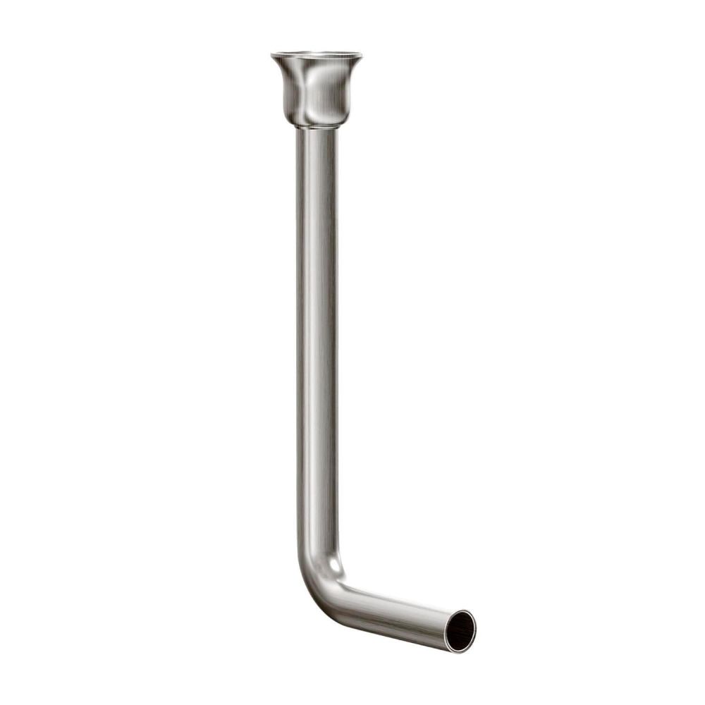 Brushed Nickel Low Level Toilet Pipe Pack