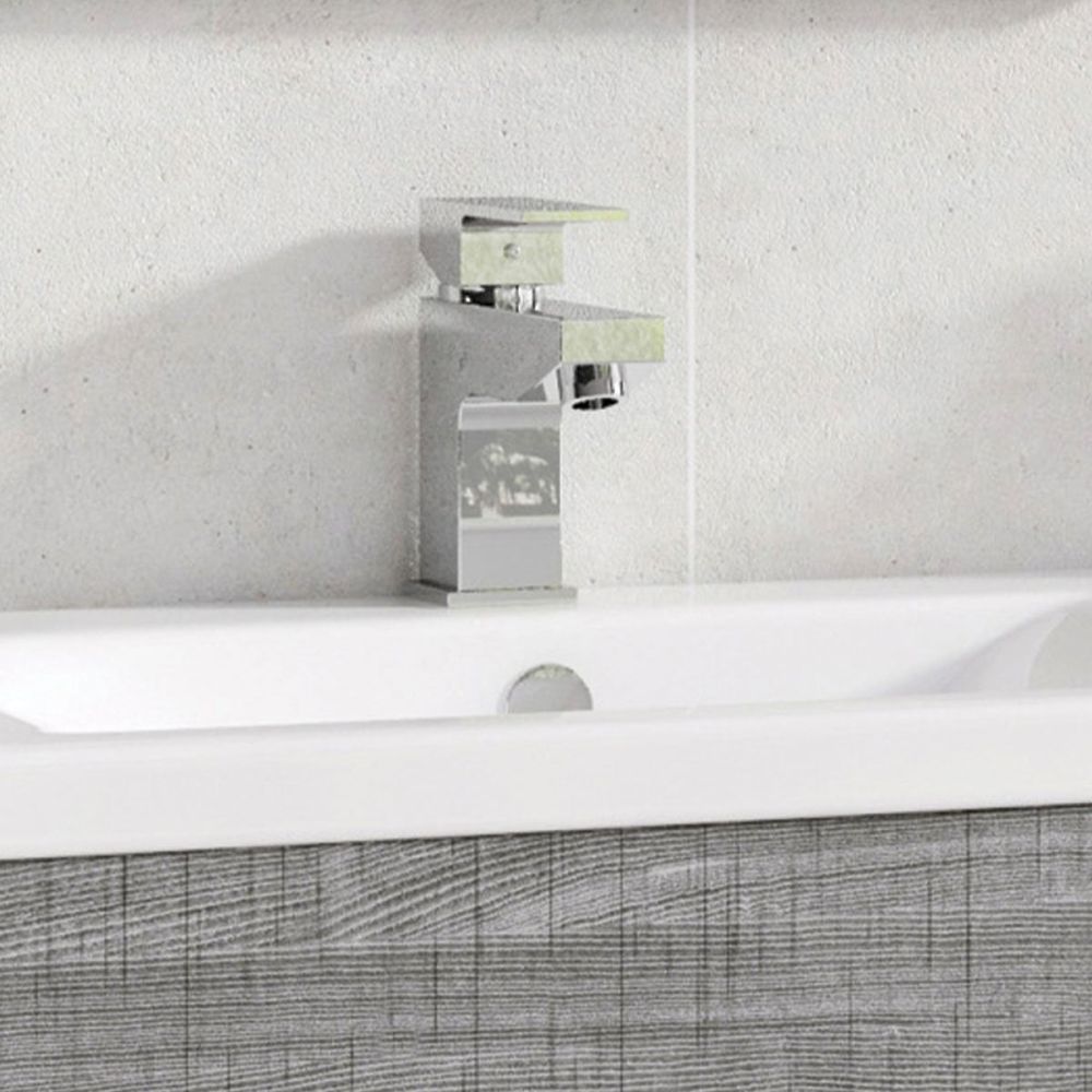 Nyland Chrome Basin Mixer Tap - lifestyle image 3