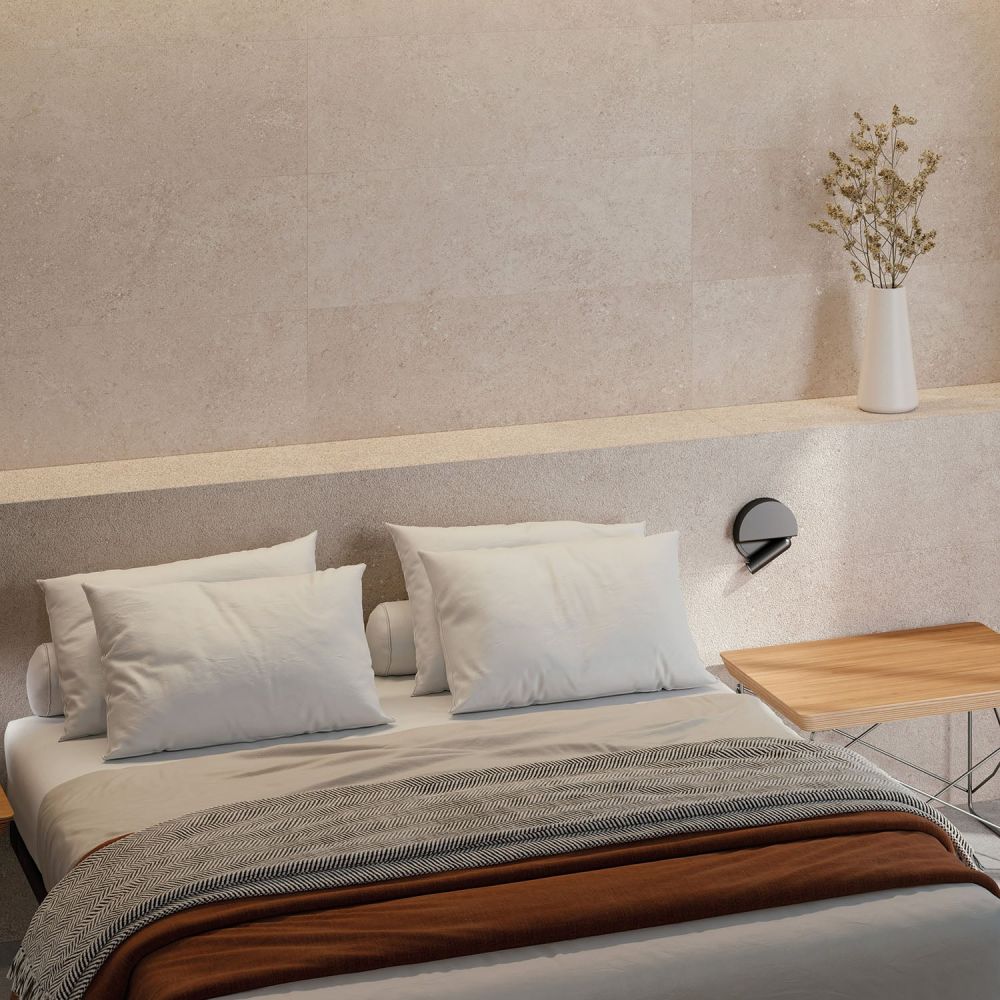 Cragstone Sand Textured Matt Ceramic Tile - 1000x333mm