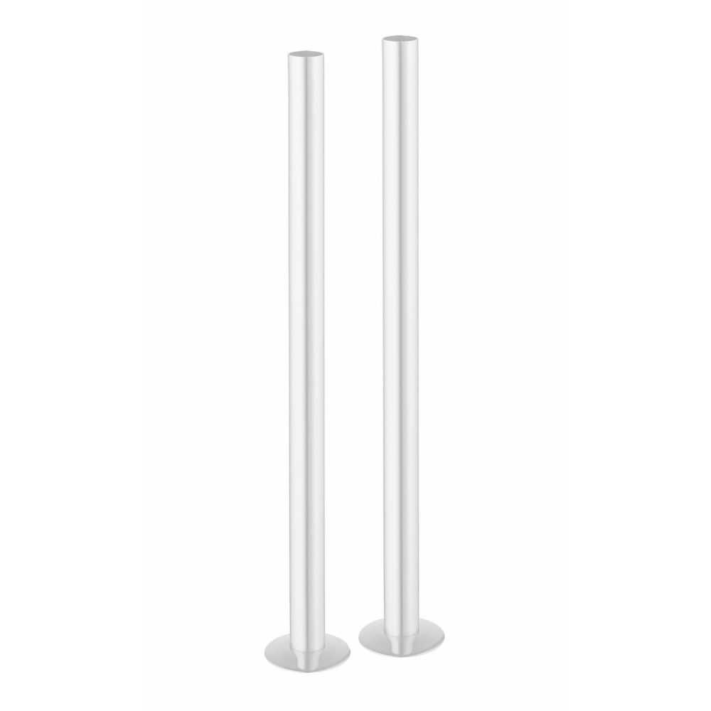 White Radiator Pipe Sleeve Kit 300mm