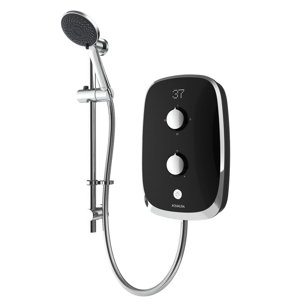 Aqualisa Ventress Midnight Black Electric Shower 10.5kW