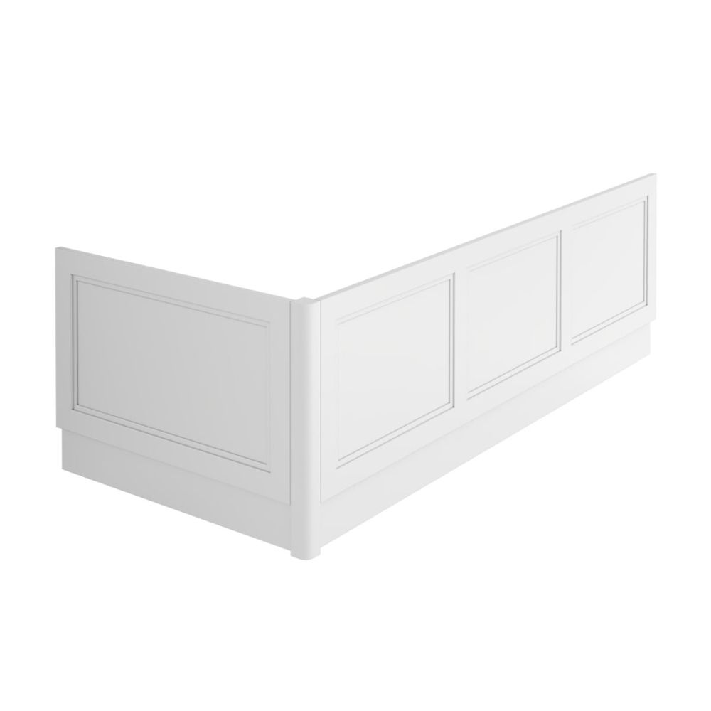 Traditional Matt White Front Bath Panel 1700mm