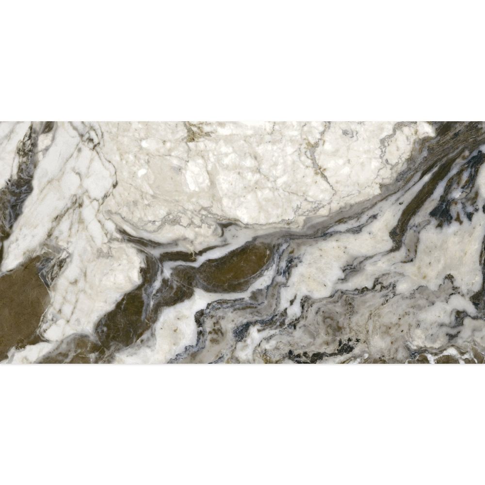 Luna Elixir Matt Brown Marble Tile 600x1200mm