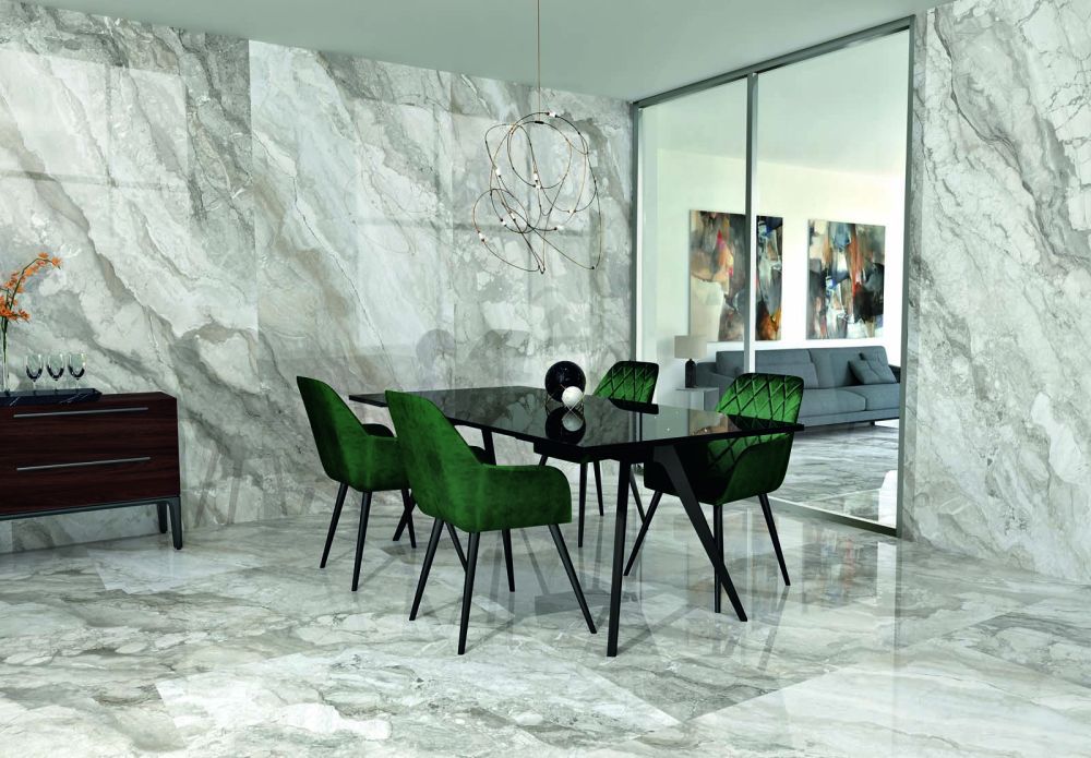 Ratio Cenere Polished Porcelain Tile 600x1200mm