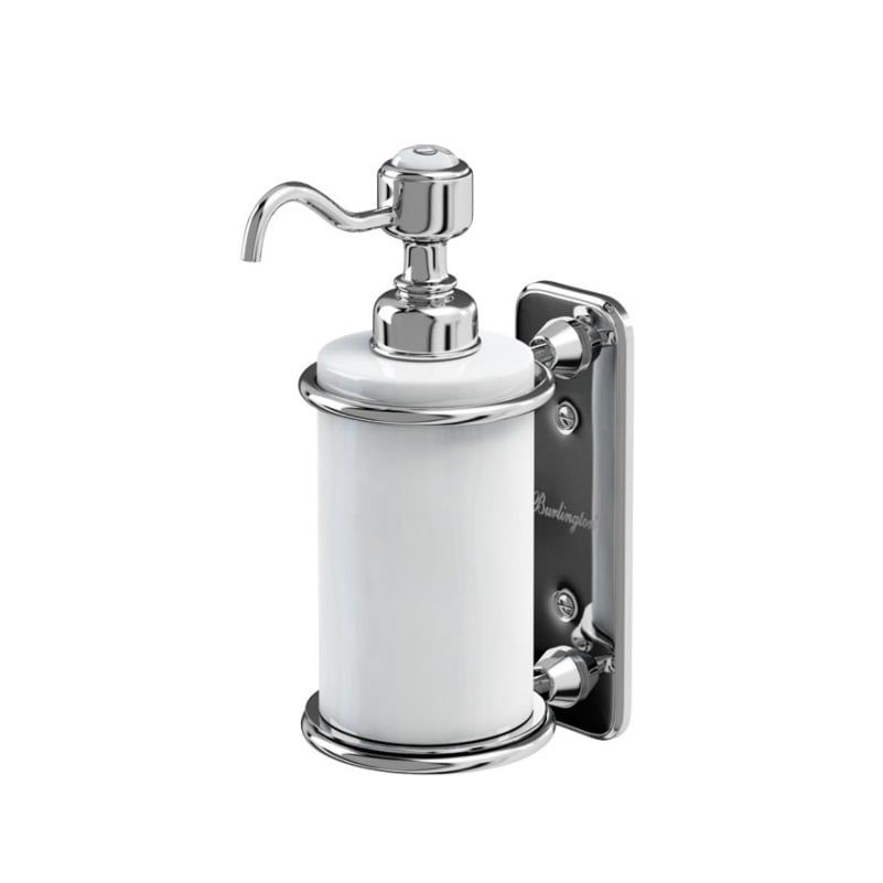 Burlington Chrome Single Soap Dispenser