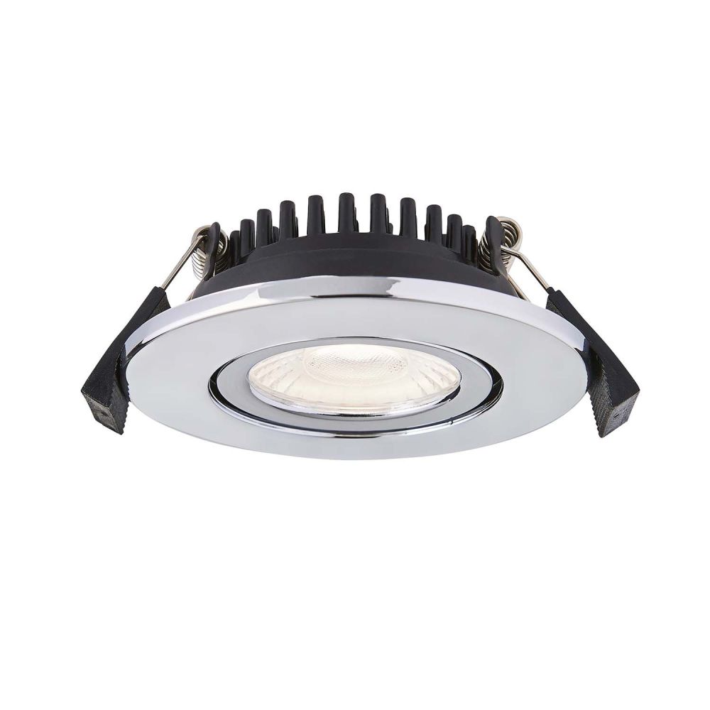 Austin Chrome 5w LED Tiltable IP65 4000k Downlight