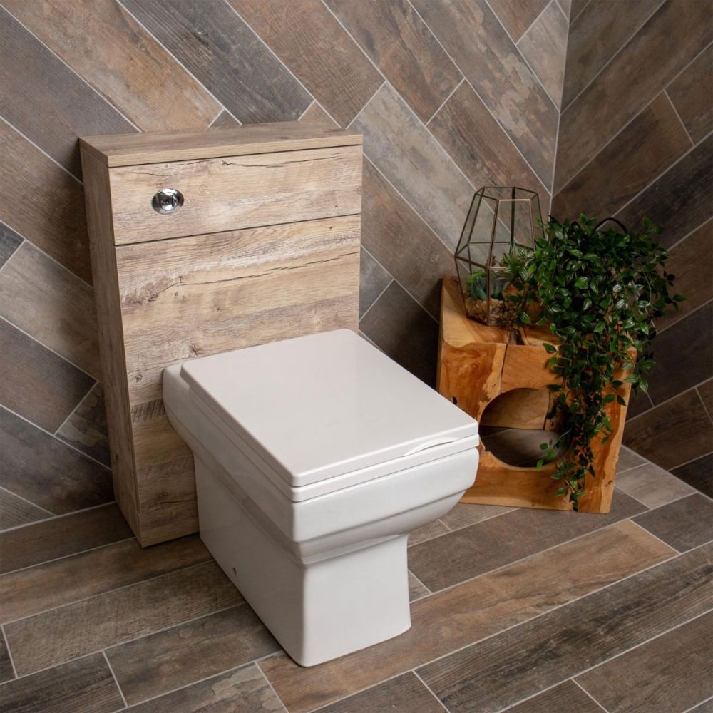 Winslow Light Sawn Oak Effect WC Unit