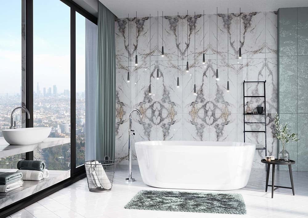 Fabulosa» Book Right Marble Porcelain Tile 600x1200mm