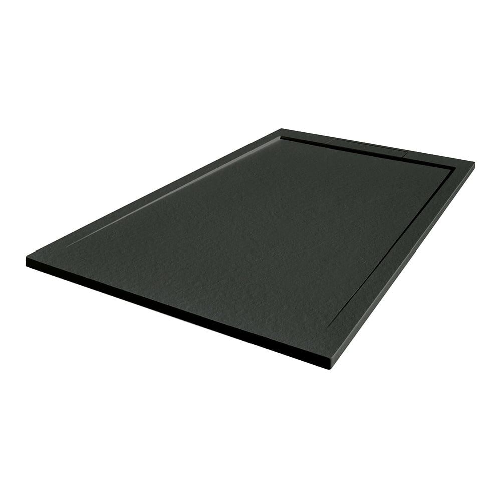 Neo Anthracite Slate Effect Shower Tray 1400x800mm
