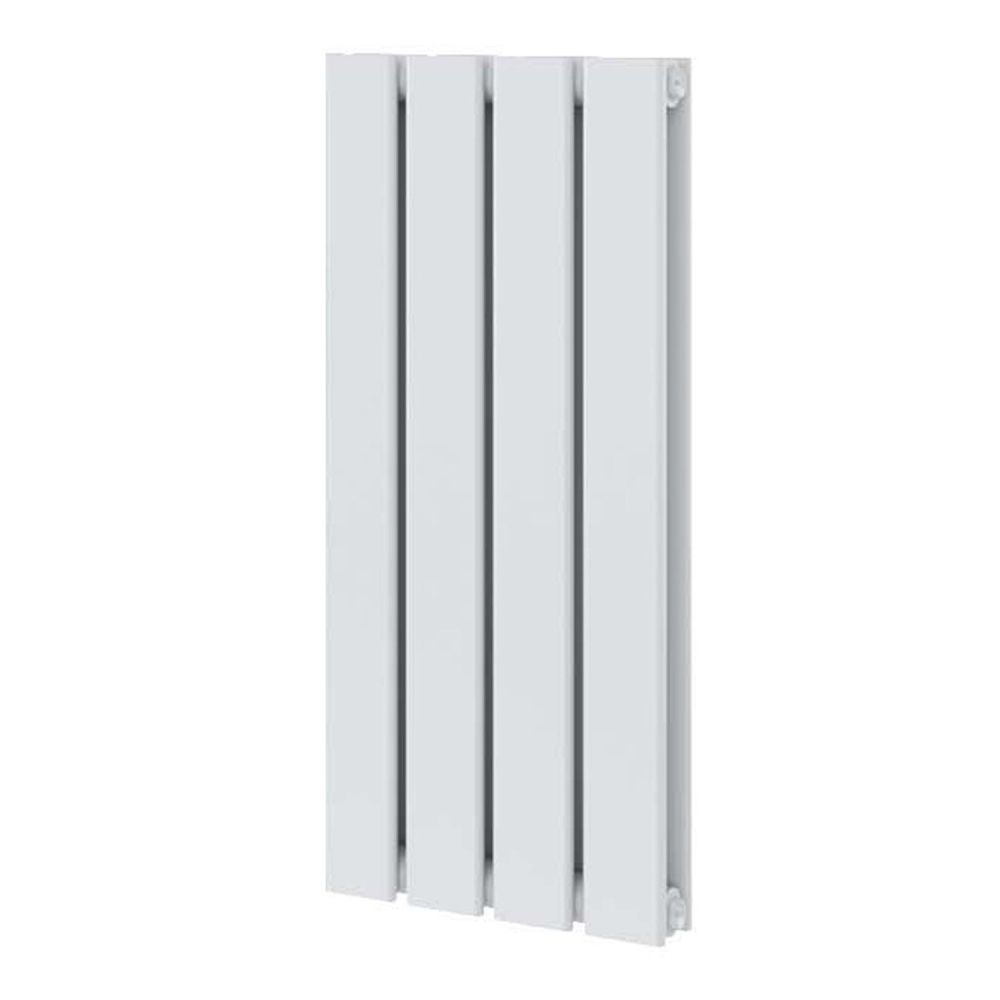 Perth White Double Vertical Flat Panel Radiator 600x272mm
