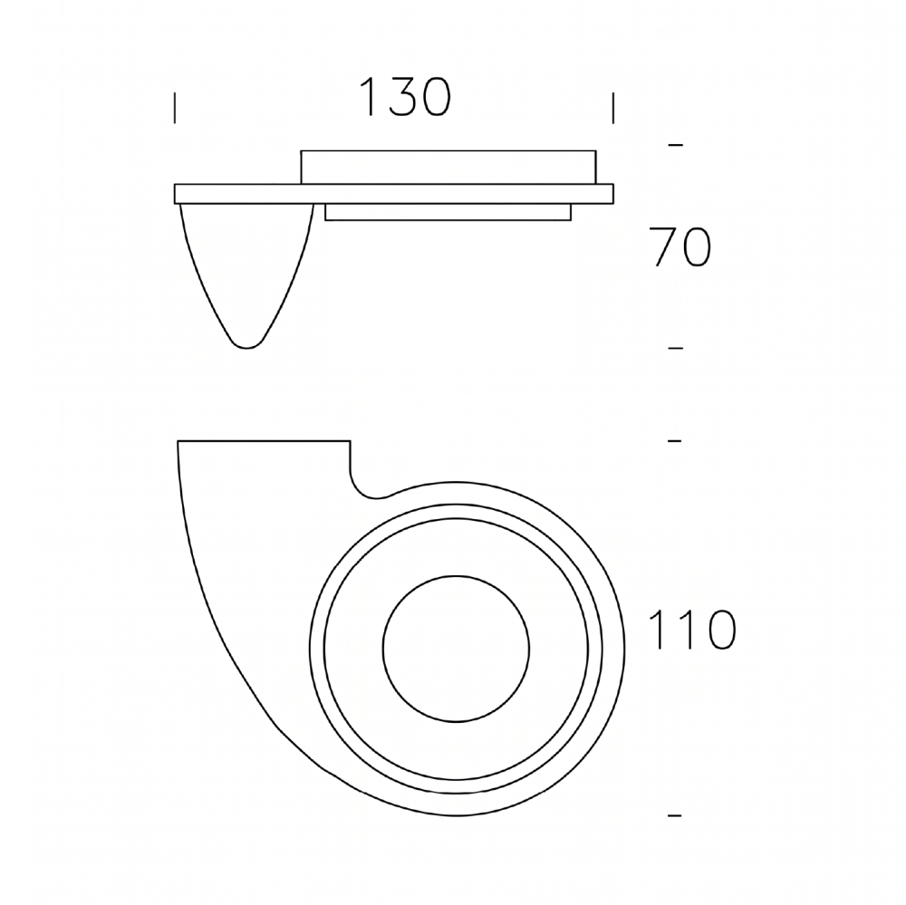 Charvil Chrome Glass Soap Holder