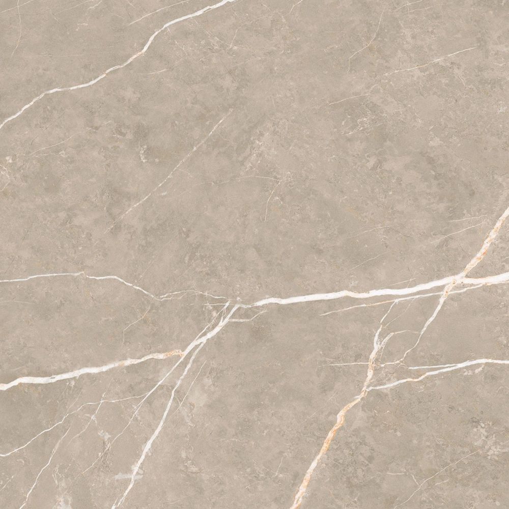 Enigma Greige Polished Porcelain Tile - 900x900mm
